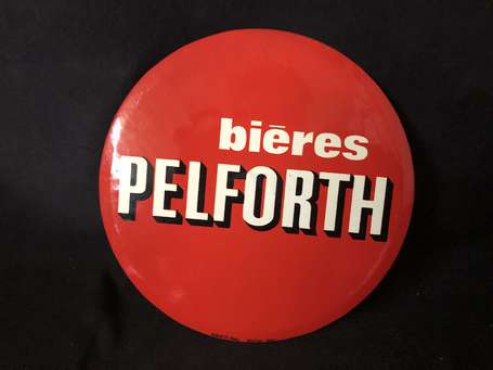 Bières PELFORTH - Carton glacoïde ancien rond - 