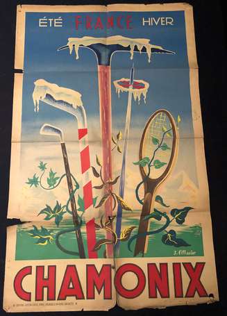 Chamonix ( 74 haute savoie ) - Affiche 