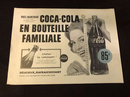 Coca Cola - Affiche année 1960/1970 illustrée de 