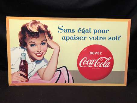 Coca Cola - Carton publicitaire PLV année 