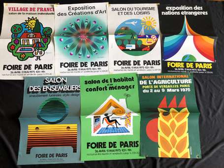 Foire de Paris 1975 et Salon de l'agriculture - 