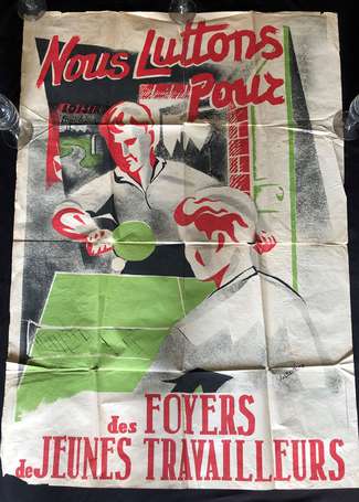 Loisirs populaires - Affiche de 1946 « nous 