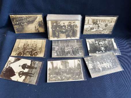 Thèmes - Militaria , cartes photos - environ 50 