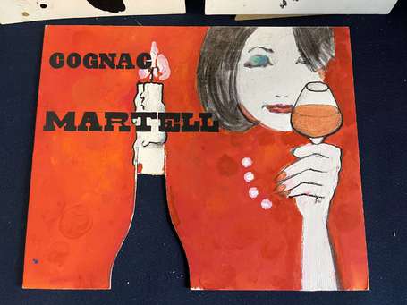 « Cognac MARTELL » - 3 panonceaux PLV projets 