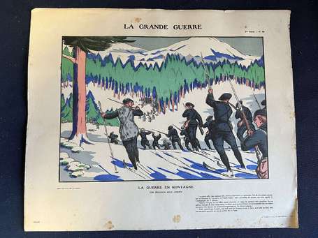 La Grande Guerre « a guerre en montagne , une 