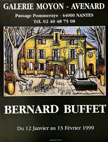 Bernard BUFFET - « Exposition à la galerie Moyon 