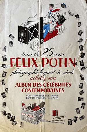 Alimentation - « Félix POTIN » - Affiche illustrée