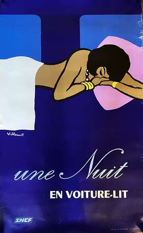 VILLEMOT - « SNCF , Une nuit en voiture lit » - 