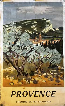 Yves BRAYER - « Provence , Chemins de fer 