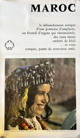 MAROC - Affiche de l'office national marocain du 