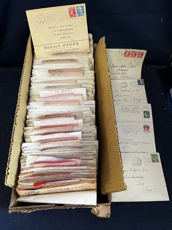 Marcophilie - France , 72 - Sarthe - Une boite 