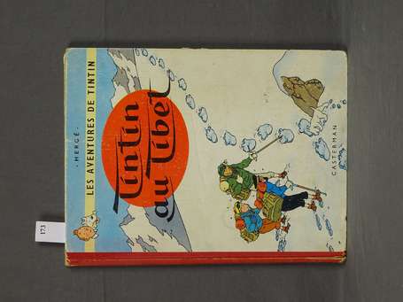 Hergé : Tintin au Tibet en édition originale 