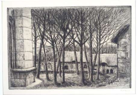 FRELAUT (Jean) - 1879-1954 - Gravure à l'eau-forte