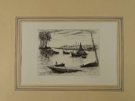 FRELAUT (Jean) - 1879-1954 - Gravure à l'eau-forte