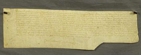 Manuscrit sur velin , Juin 1496 - Jean Ruault rend