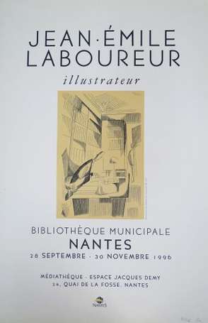 LABOUREUR Jean Emile (1877-1943)  Trois affiches 