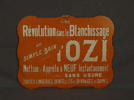 OZI « Révolution du Blanchissage » : Panonceau 