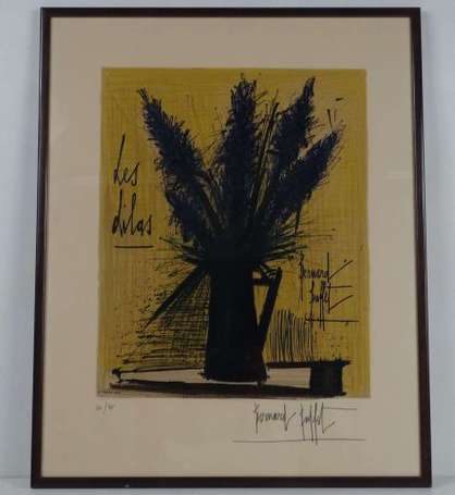 Buffet Bernard 1928-1999 Les lilas Lithographie, 