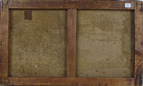 GAUTIER XXe - Saint Cast. Huile sur toile, signée 