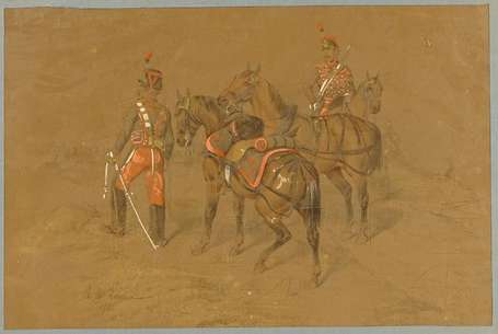 LUNA (de) Charles (1812-?) - Dragons de Napoléon 