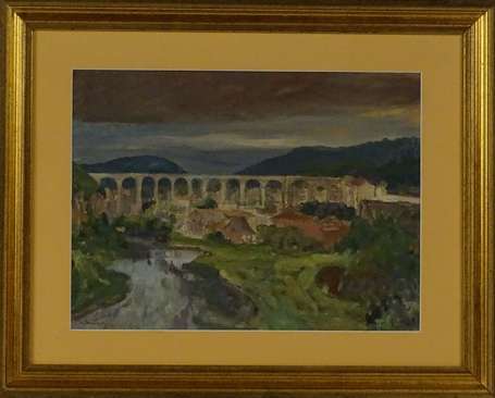 TRANCHAND Charles (1884-1955) - Viaduc de Saint 