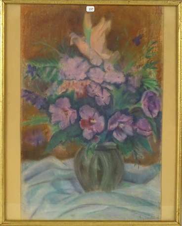GIBERT Lucien (1904-1988) - Bouquet de fleurs 