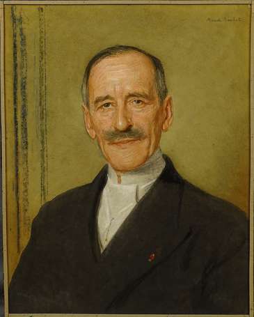 BASCHET Marcel (1862-1941) - Portrait d'homme. 