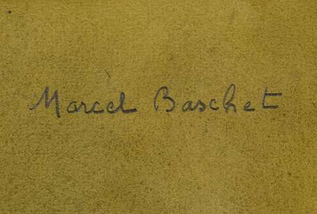 BASCHET Marcel (1862-1941) - Portrait d'homme. 