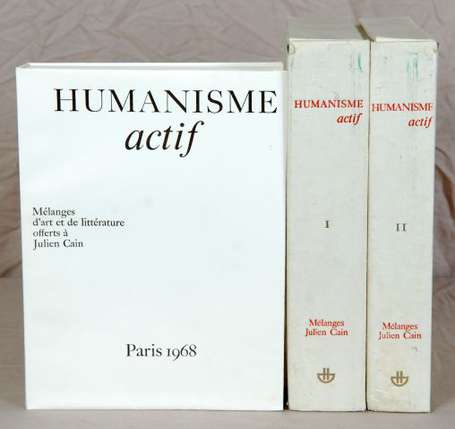 Julien Cain. Humanisme actif. Mélanges d'art et de