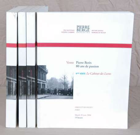 (Catalogue de vente publique). Vente Pierre Berès.
