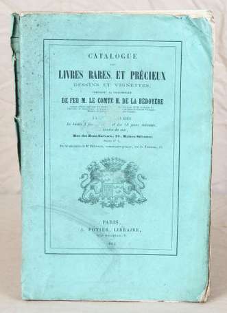 (Catalogue de vente publique).  Catalogue des 