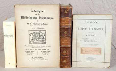 (Catalogues de Bibliothèques Espagnoles et 