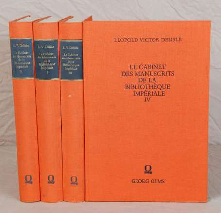 DELISLE (Léopold). Le Cabinet des manuscrits de la