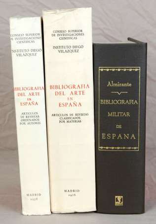 (Espagne) ALMIRANTE (D. José). Bibliografia 
