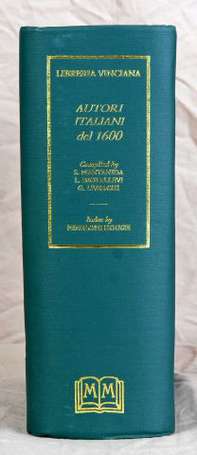 (Italie).  Autori Italiani del 1600. Catalogo 