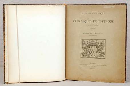 LA BORDERIE (Arthur de). Étude bibliographique sur