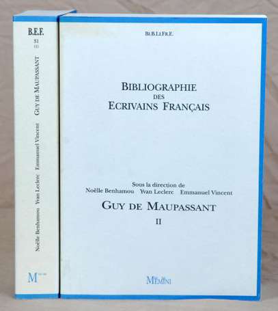 (Maupassant). BENHAMOU (Noëlle), Yvan LECLERC & 