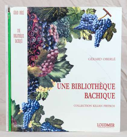 (Oenologie). OBERLÉ (Gérard). Une Bibliothèque 