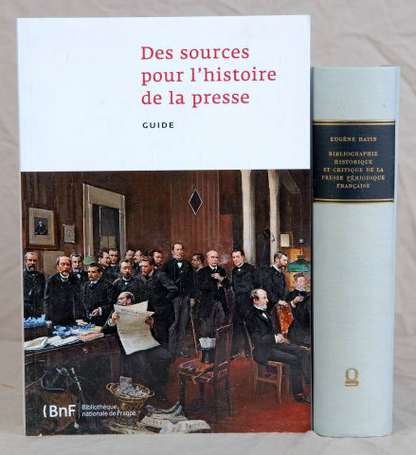 (Presse). HATIN (Eugène). Bibliographie historique
