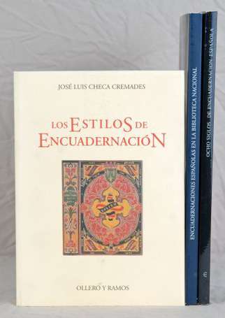 (Reliure).  Encuadernaciones españolas en la 