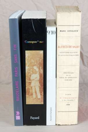 (Baudelaire, Rimbaud, Vigny). PICHOIS  (Claude) & 