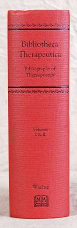 (Thermalisme). WARING (Edward John). Bibliotheca 