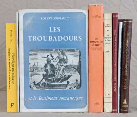 (Troubadours - Compagnonnage - Colportage). 