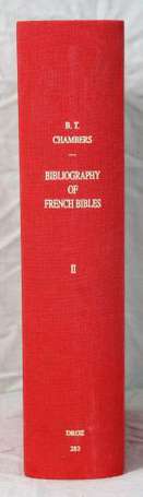 	(Bibles). CHAMBERS (Bettye Thomas). Bibliography 