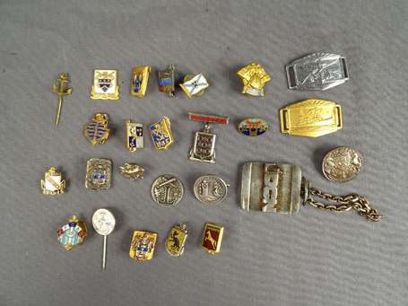 France - Marine - Lot de miniatures dont Badge de 