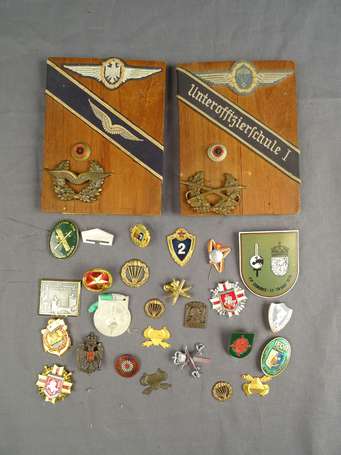 Divers - Lot d'insignes la plupart allemands post 