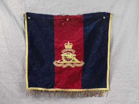 Angleterre - Drapeau d'artillerie  50x50 cm