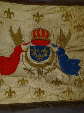 Drapeau de famille vendéenne, guerre Vendée 19eme 