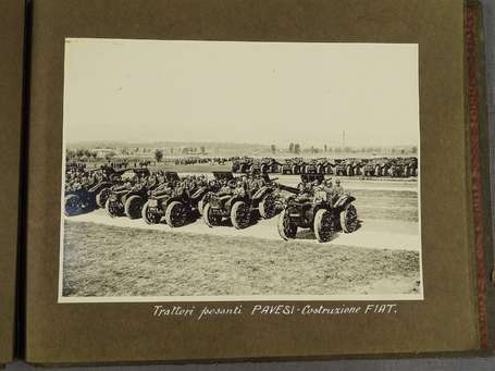 Italie - Album des grandes manœuvres 1932 , avec 