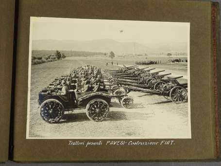 Italie - Album des grandes manœuvres 1932 , avec 